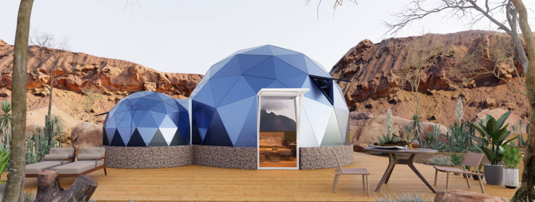 隆德县球形智能光伏玻璃星空房